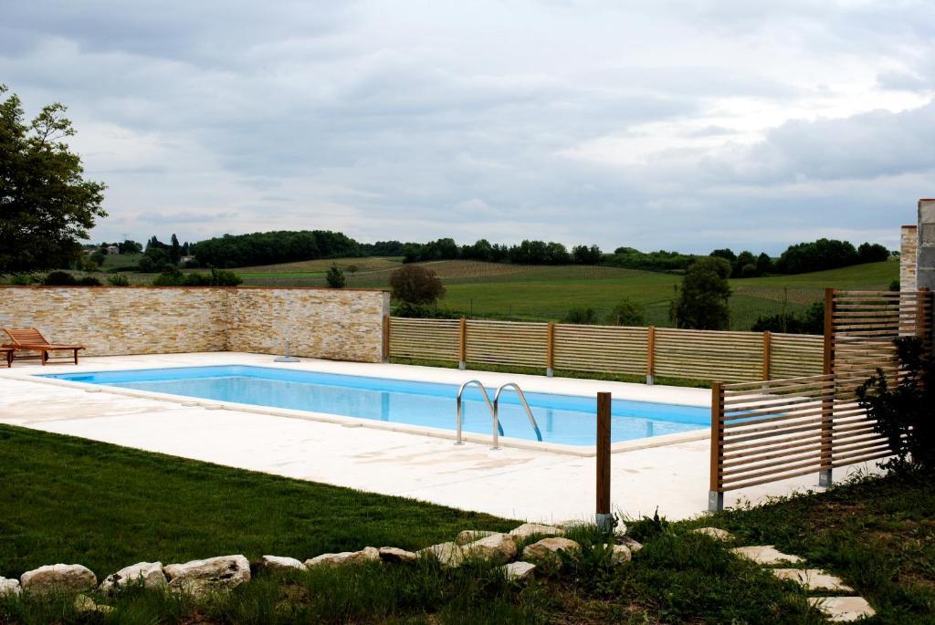 Hotel Les Foucauds Saint-Quentin-de-Caplong Exterior foto